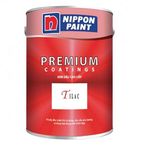 Sơn Nippon Tilac T1026S White Matt / Clear / 10045 Black Mtt / B 9006 / 1055 (Dòng sơn dầu cho gỗ và sắt, bề mặt bóng, 3 lít)