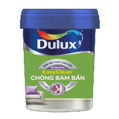 Sơn Dulux EasyClean (Dòng sơn chống bám bẩn kháng Virus, bề mặt mờ, 5 lít)