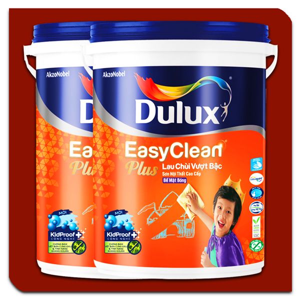 Sơn Dulux Easyclean 74AB (Dòng sơn trong nhà, bề mặt bóng, màu pha, 5 lít)