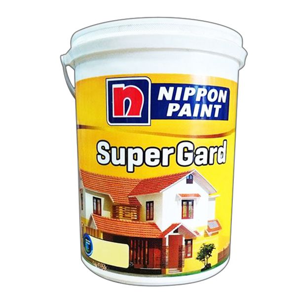 Sơn Nippon Supergard (Dòng sơn ngoài nhà, màu pha, 18 lít)