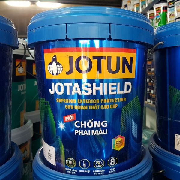 Sơn Jotun Jotashield (Dòng sơn phù ngoại thất, chống phai màu, 17 lít)