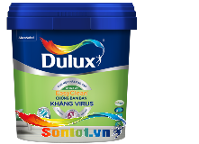 Sơn Dulux EasyClean chống bám bẩn kháng vius, bề mặt mờ màu trắng E016 15L