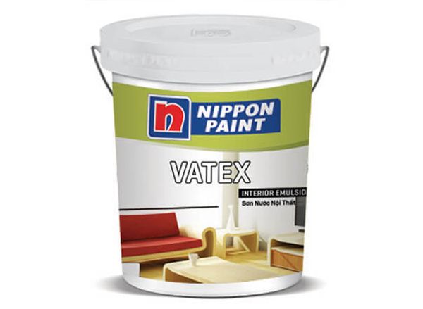 Sơn Nippon Vatex (dòng sơn phủ nội thất, các màu, 17 lít)