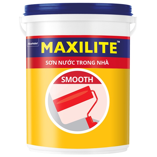 Sơn Maxilite Smooth ME5 (Dòng sơn nội thất, màu pha, 18 lít)