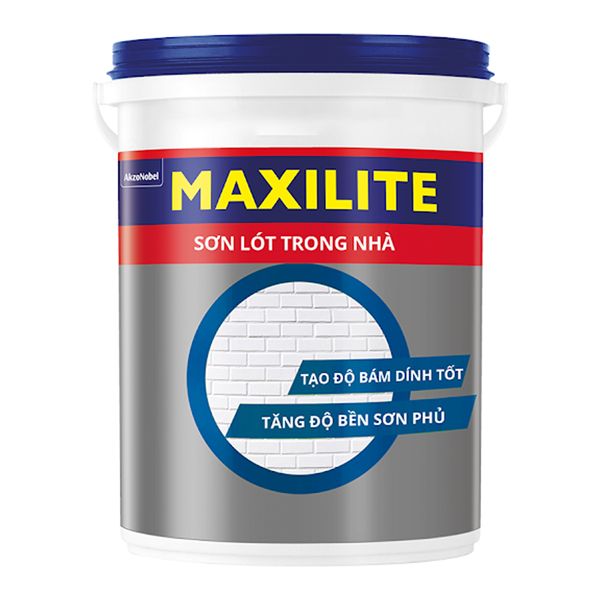 Sơn Maxilite ME4-75007 (Sơn lót trong nhà, Màu trắng, 18L)