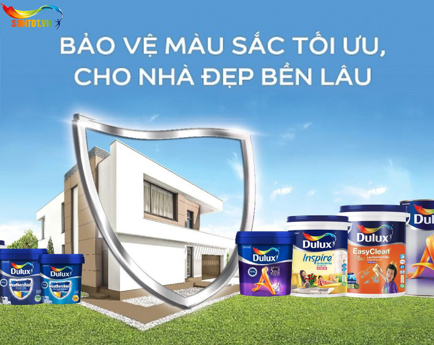 Sơn Dulux Với Các Giải Pháp Bảo Vệ Tường Nhà - Hiệu Quả, Chất Lượng