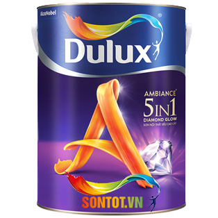 Dulux Ambiance 5in1 Diamond Glow - Siêu Bóng - Sơn Phủ