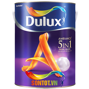 Dulux Ambiance 5in1 Pearl Glow - Bóng Mờ - Sơn Phủ