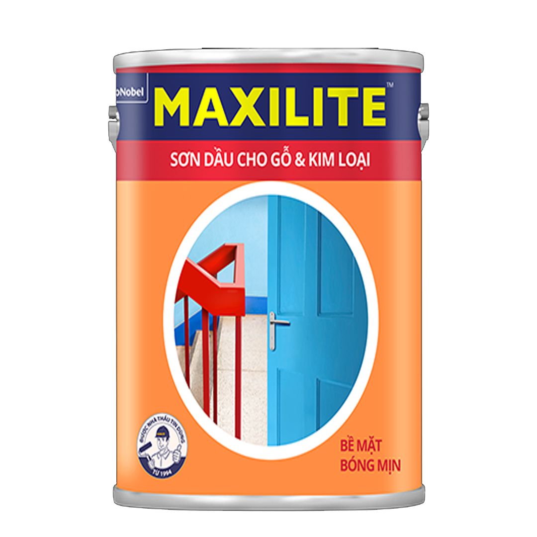 Sơn Maxilite A360 sơn dầu màu trắng, 18 lít Chính hãng, giá rẻ