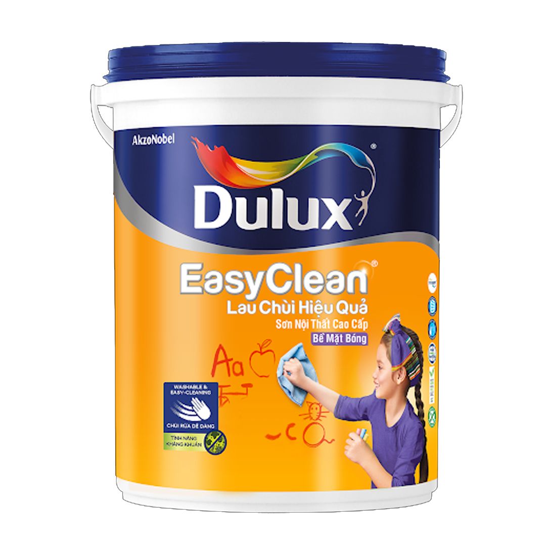 Sơn Dulux Easy Clean A991B bề mặt bóng mượt mà, chống bám bẩn và giữ được tone màu lâu dài. Xem ngay những hình ảnh liên quan để tìm hiểu thêm về sản phẩm chất lượng cao này.