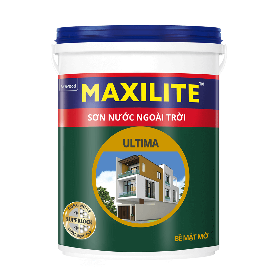 Sơn Maxilite Ultima LU2  bề mặt mờ 5 lít