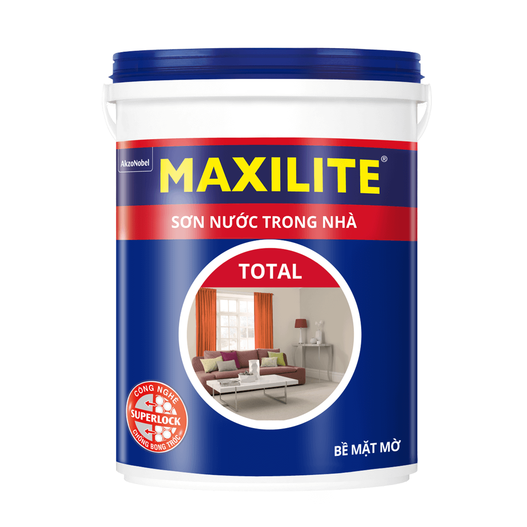 Sơn Maxilite Total 30C bề mặt mờ 5 lít