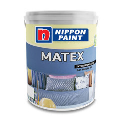 Sơn Nippon Matex (Dòng sơn nội thất, màu pha, 5 kg)