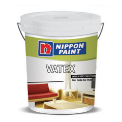 Sơn Nippon Vatex (Dòng sơn phủ nội thất, các màu, 4.8 kg)