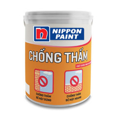 Sơn Nippon Wp 100 (Dòng sơn chống thấm, màu ghi, 1 kg)