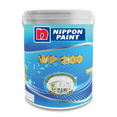 Sơn Nippon Wp 200 (Dòng sơn chống thấm, xẫm nhạt , xẫm đậm , vàng, 6 kg)