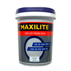 Sơn Maxilite ME4-75007 (Sơn lót trong nhà, màu trắng, 5 lít)