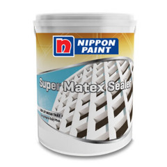 Sơn Nippon Super Matex Sealer (Dòng sơn lót chống kiềm ngoài nhà, bề mặt mờ, màu trắng, 5 lít)