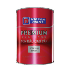  Sơn Nippon Hitex Sealer 5180 (Dòng sơn lót chống kiềm ngoài nhà, bề mặt mờ, màu trắng, 5 lít)