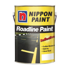 Sơn Nippon Road Line (Dòng sơn kẻ vạch đường, phản quang màu vàng, 5 lít) 