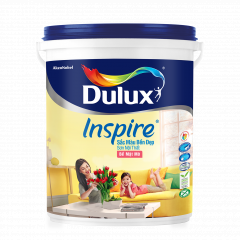 Sơn Dulux Inspire 39A, sơn trong nhà, màu trắng 18 lít