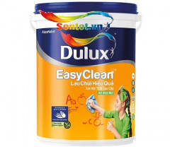 Sơn Dulux EasyClean A991, lau chùi hiệu quả trong nhà bề mặt mờ, màu trắng 18 lít