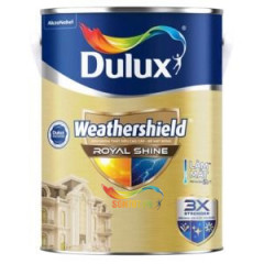 Sơn Ngoại Thất Dulux Weathershield Royal Shine - Trắng 5L